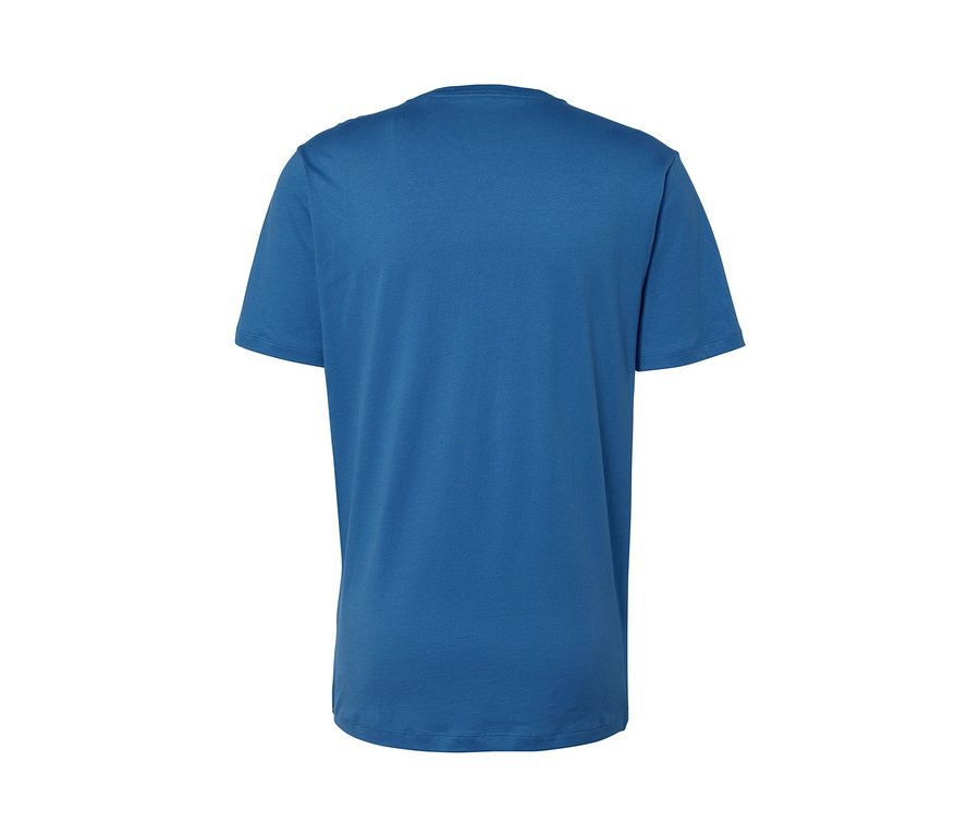 T-shirt bleu (lot de 2) vu de derrière.