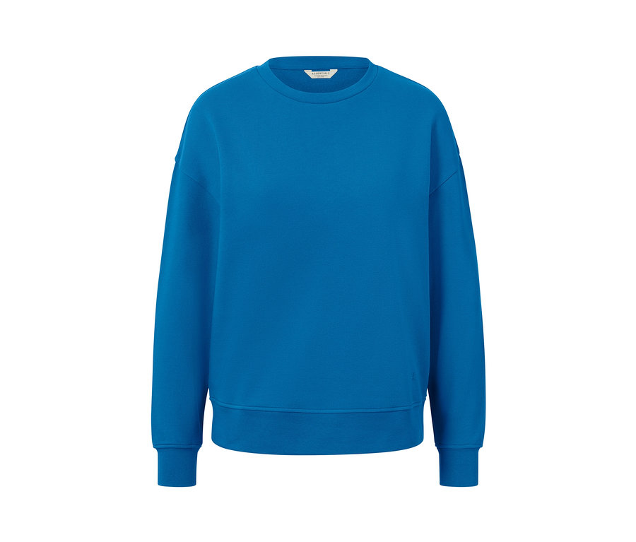 Sweatshirt bleu azur.