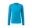 T-shirt fonctionnel manches longues bleu fluo.