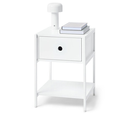 Table de chevet « KLAAR » avec tiroir