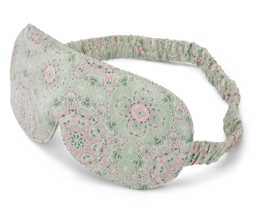 Masque de nuit à motif.