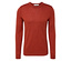 Un pull en tricot marron à manches longues.