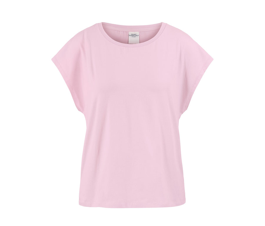 T-shirt de sport rose clair.