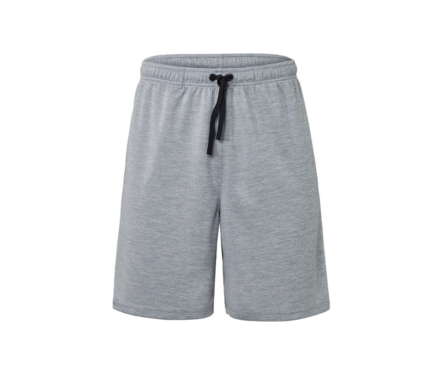 Short de sport gris.