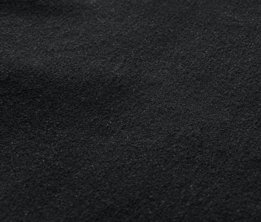Texture d'un tissu gris foncé.