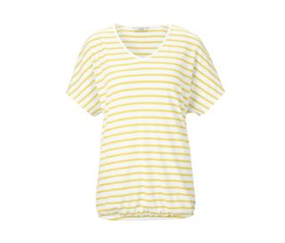 Jaune-blanc à rayures