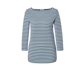 Bleu clair-bleu foncé-blanc à rayures