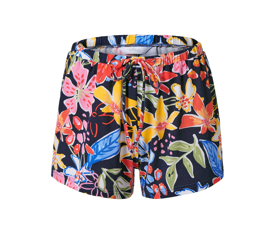 Short imprimé floral.