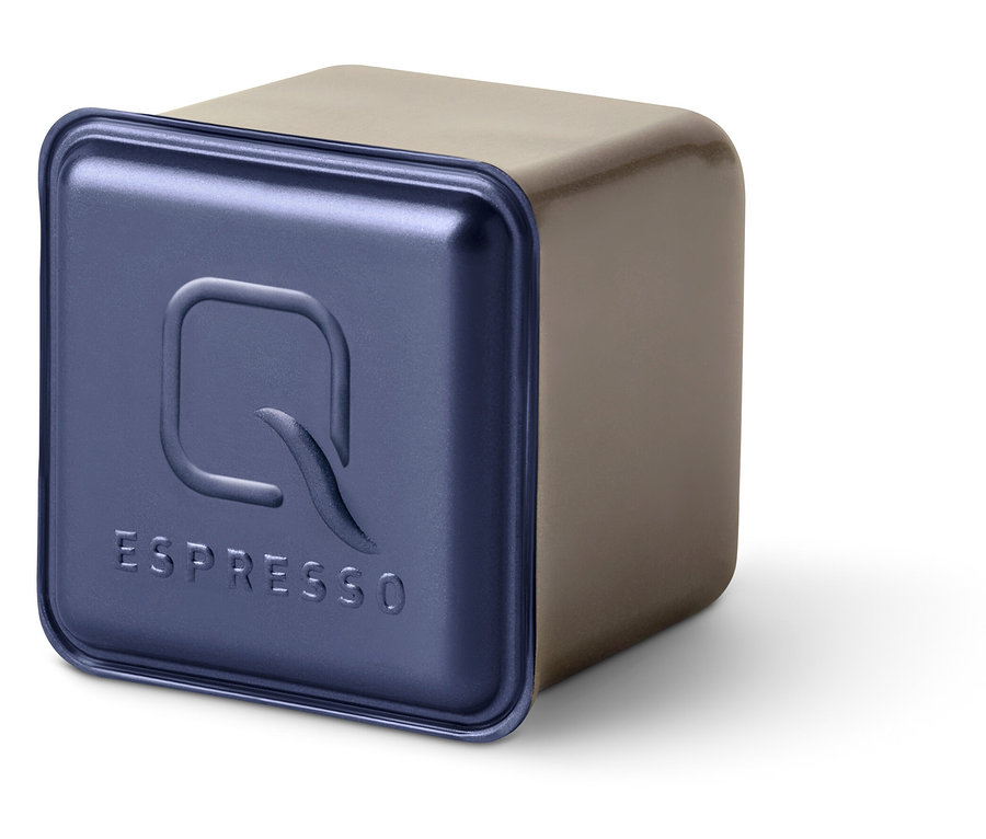 Cube bleu Qbo Espresso INDIAN KAVERI.