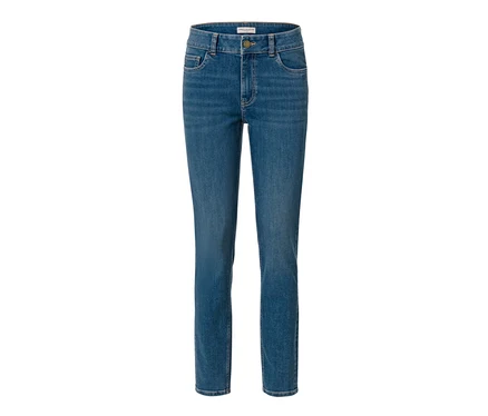 Jean slim bleu moyen – Coupe « Emma ».