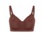 Soutien-gorge doux Seamless marron.