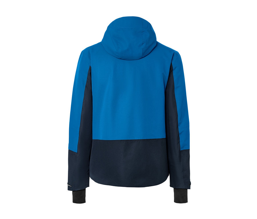 Veste de ski bleue.