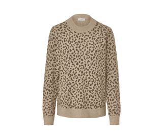 Pull en maille imprimé