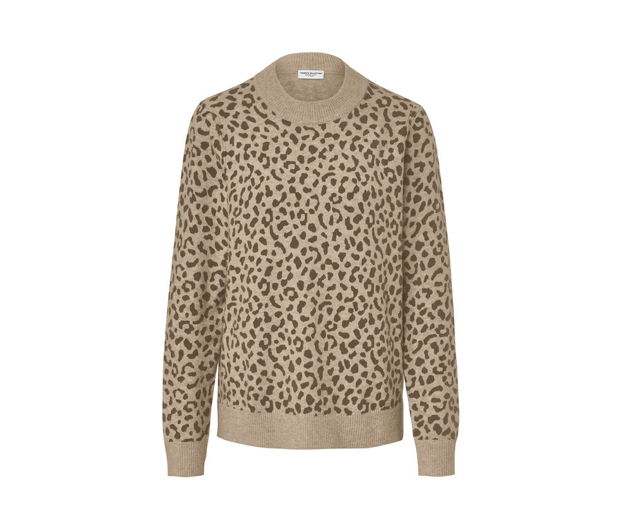 Pull en maille imprimé.