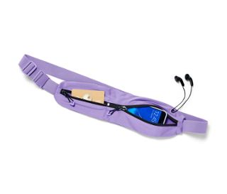 Lilas à fermeture zippée noire