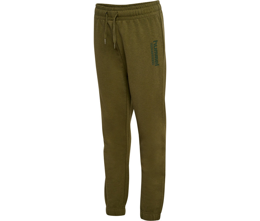 Pantalon régulier HUMMEL HMLJR Base, vert.