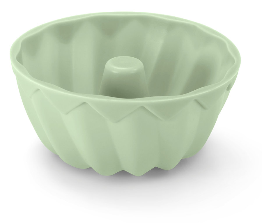 Moule à kouglof vert clair.