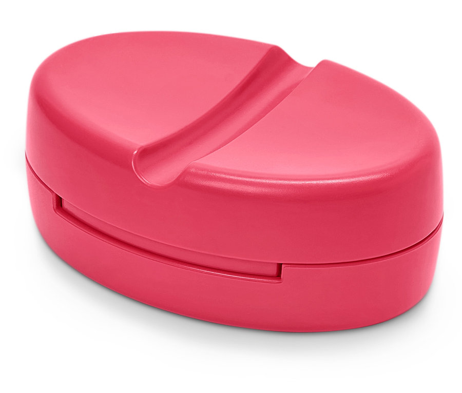 Porte-aiguille magnétique rose.