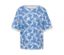 Sweatshirt imprimé, bleu clair - Bleu clair