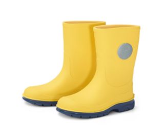 Jaune<br>Semelle bleue