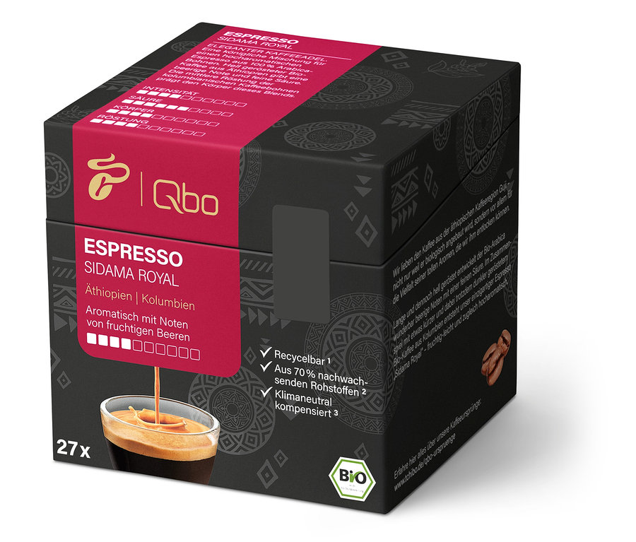 Qbo Espresso SIDAMA ROYAL - 27 capsules