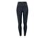 Legging basique bleu foncé en jersey lourd sur fond blanc.