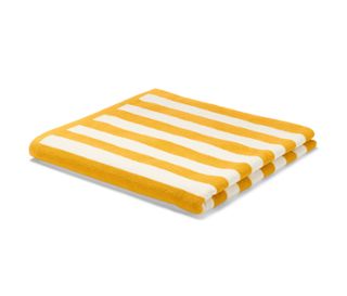 Jaune-blanc à rayures