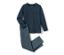 Pyjama pour enfant, bleu - Haut bleu foncé