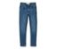 Jean taille haute bleu pour enfant, coupe Lotta.