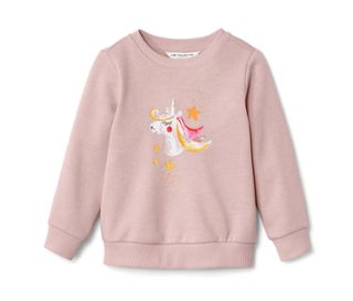 Rose à imprimé multicolore licorne