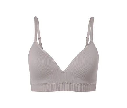 Soutien-gorge à coques Seamless gris.