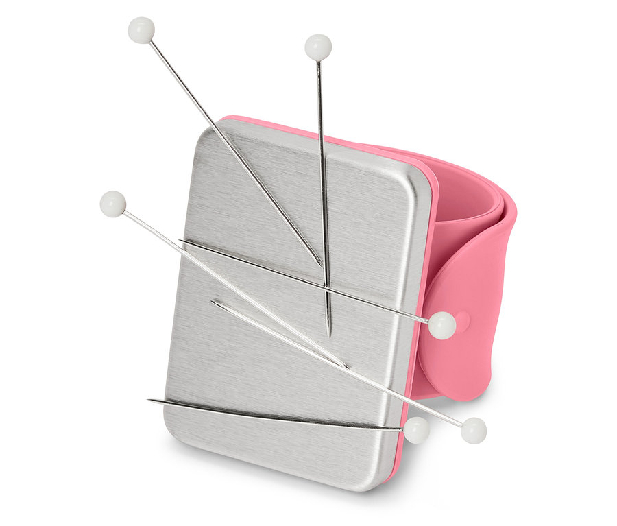 Coussin à aiguilles magnétique Armnadelkissen avec aiguilles.