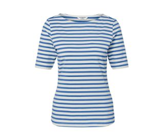 Bleu à rayures