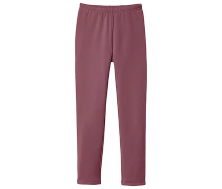 Pantalon de survêtement bordeaux sur fond blanc.