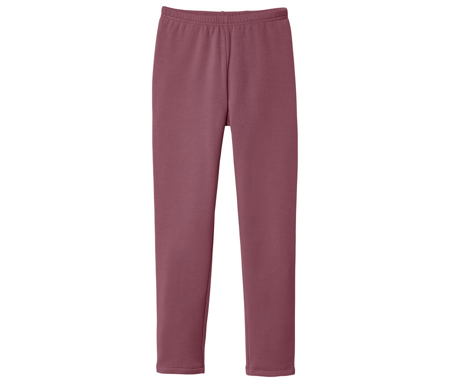 Pantalon de survêtement bordeaux sur fond blanc.