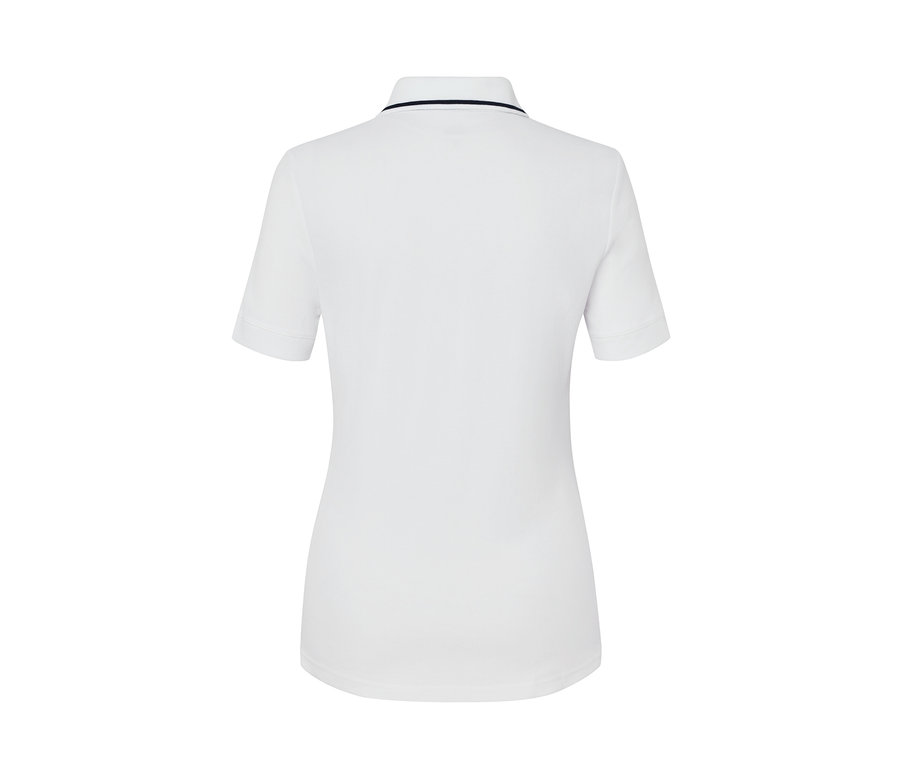 Polo technique blanc.