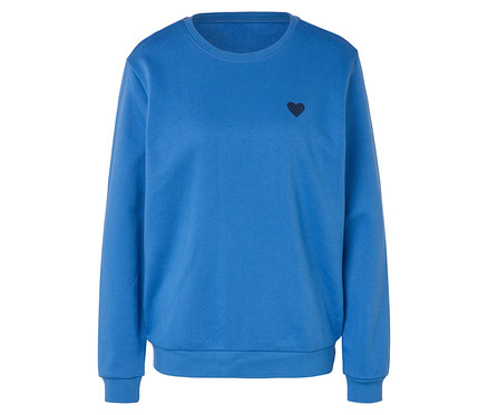 Sweat-shirt, bleu