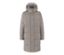 Manteau matelassé à capuche, taupe - Taupe