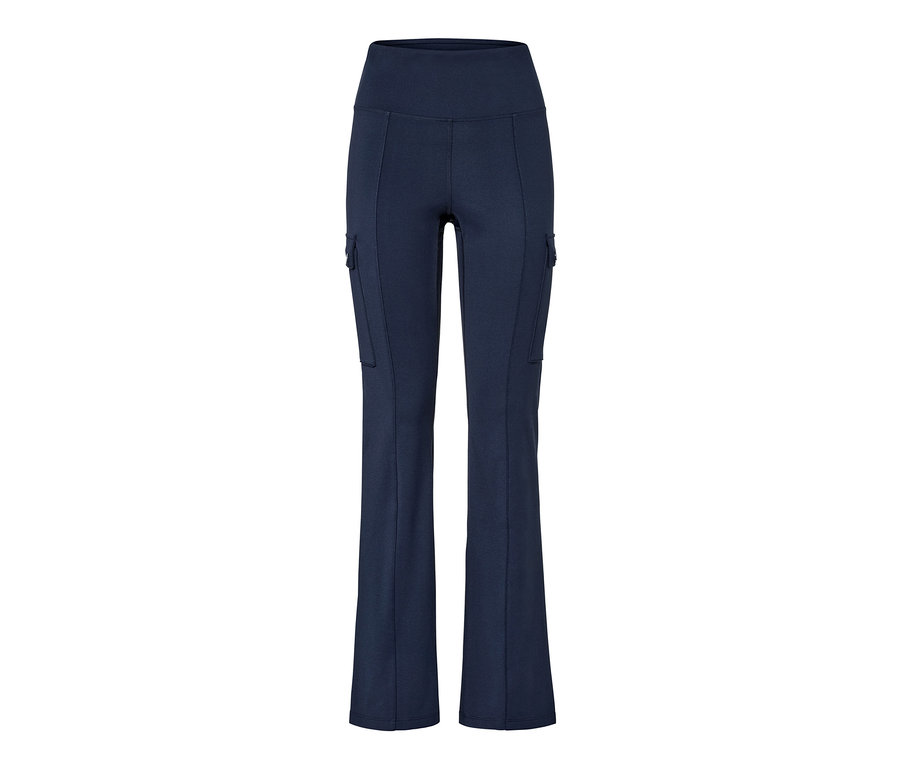 Pantalon jazz thermique bleu marine.