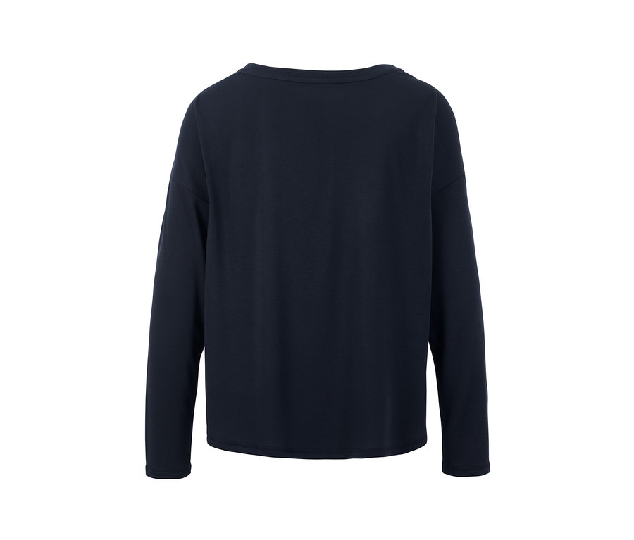 T-shirt de sport 2 en 1 bleu.