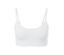 Brassière Seamless avec dentelle, blanc - Blanc