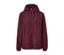 Veste fonctionnelle légère prune « pack me » avec fermeture éclair et capuche.