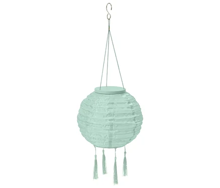 Lampion d’extérieur à LED suspendu.