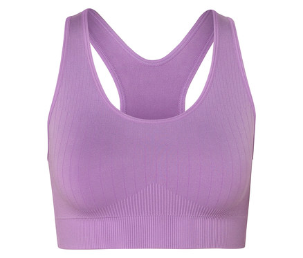 Soutien-gorge de sport sans coutures, lilas