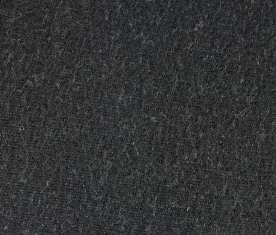 Gros plan d'une texture textile grise.