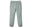 Pantalon de jogging uni de couleur claire avec ceinture élastique et chevilles élastiquées.