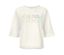 T-shirt manches 3/4, crème - Crème à imprimé multicolore