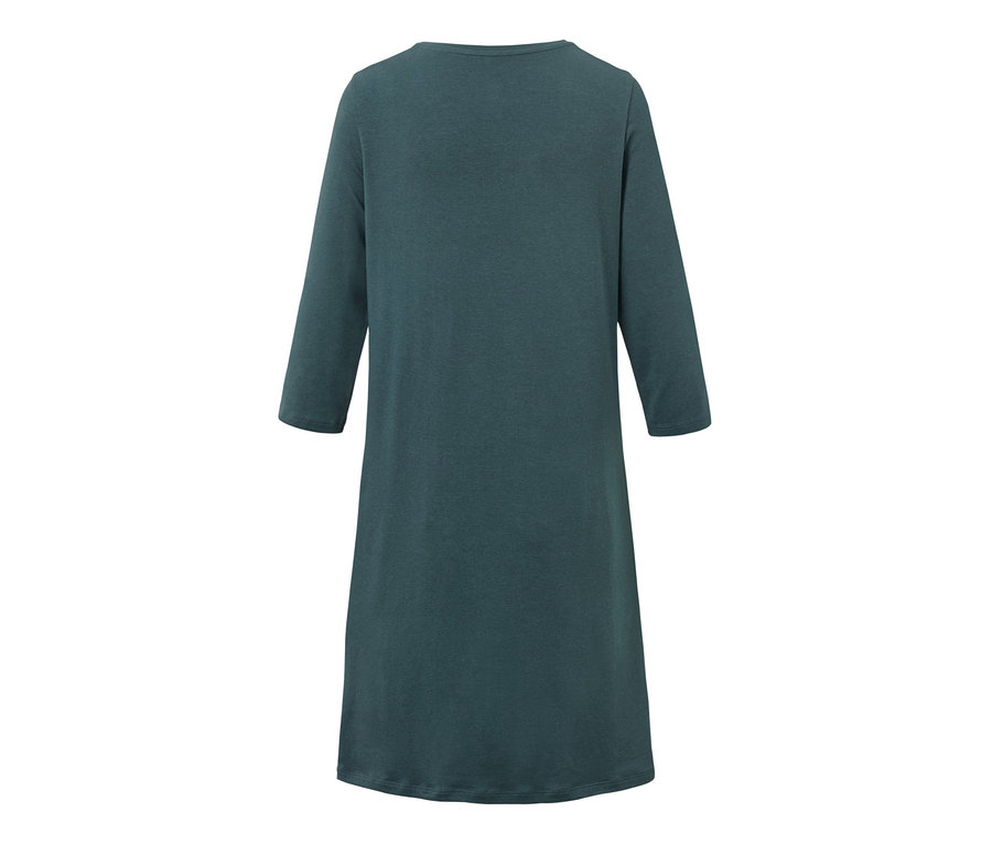 Vue arrière d'une chemise de nuit.