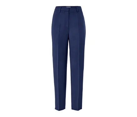 Pantalon tissé bleu.