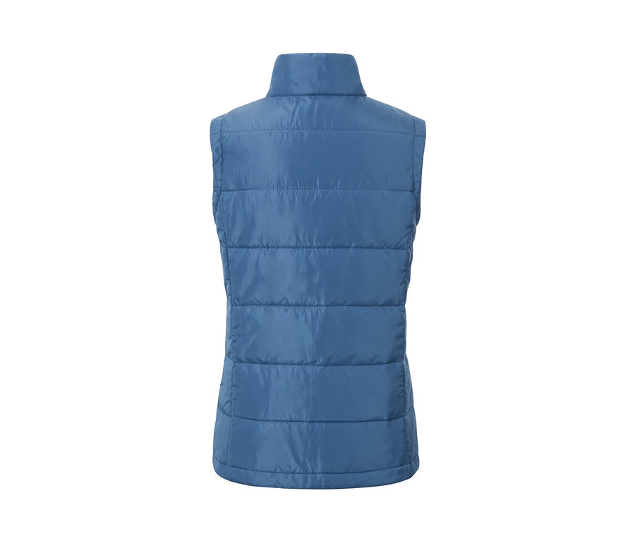 Gilet bleu de manteau technique 3 en 1.